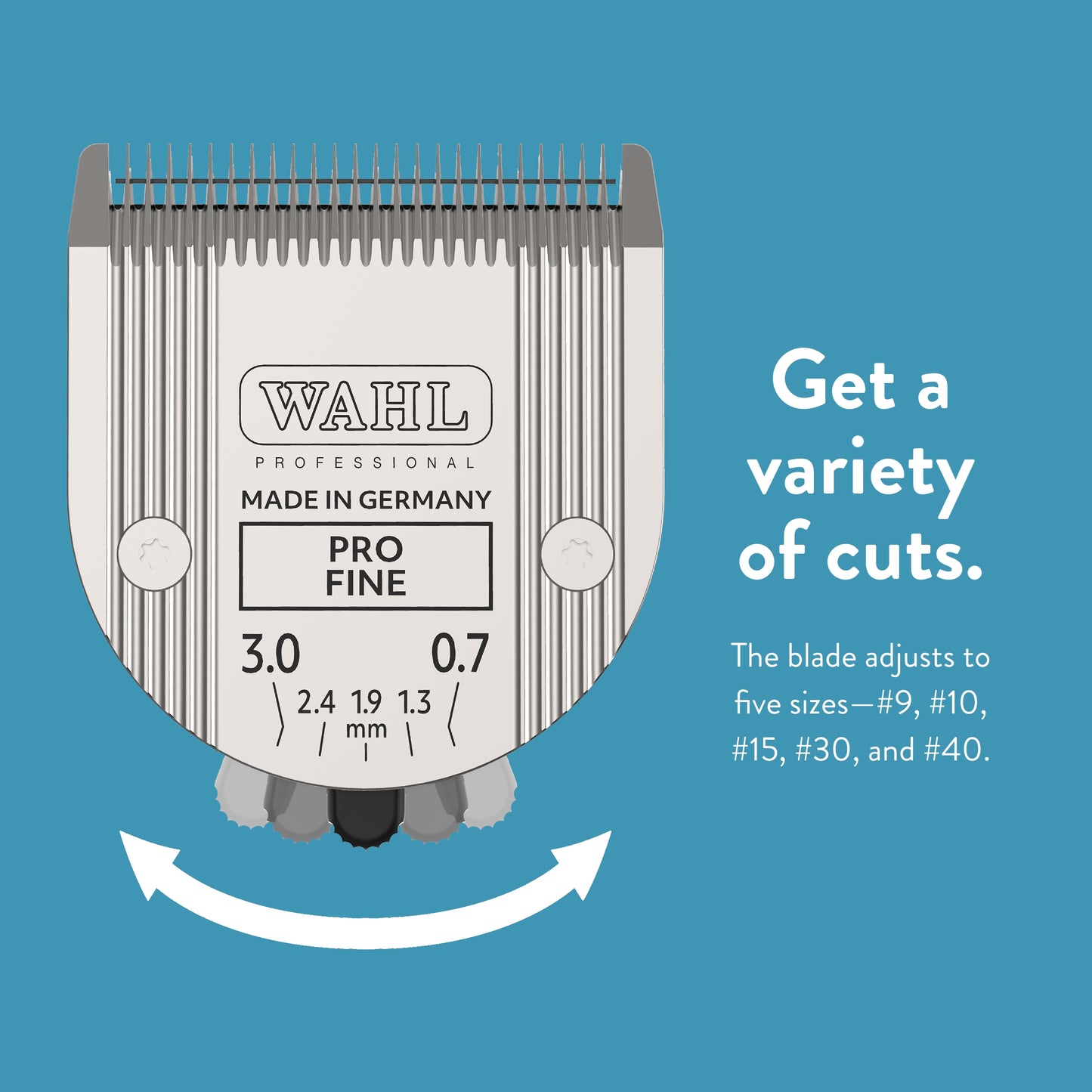 WAHL Professional Animal 5-in-1 Pro Blade for Wahl's Arco, Bravura, Chromado, Creativa, Figura, and Motion Pet, Dog, and Horse Clippers (41884-7190)