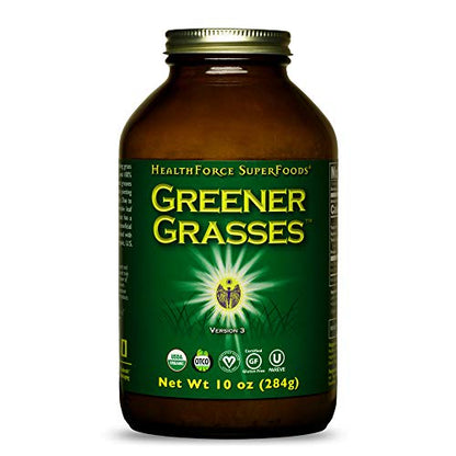 HealthForce SuperFoods Greener Grasses - 10 Oz Powder
