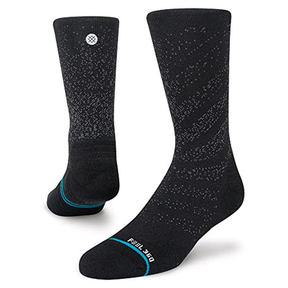 Stance Athletic Crew Socks (Small, Black)
