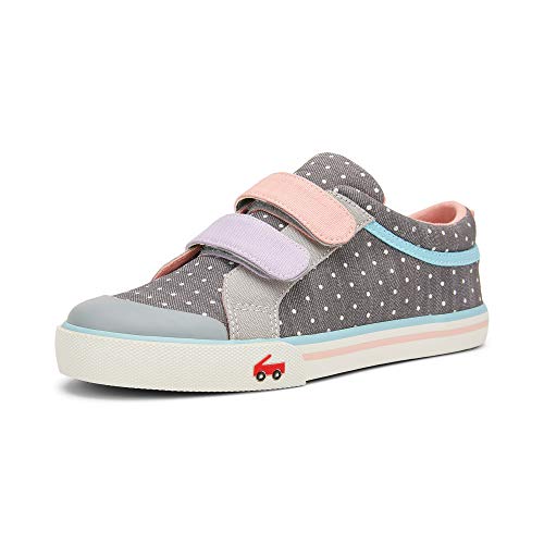 See Kai Run Robyne Gray Denim/Rainbow 11.5