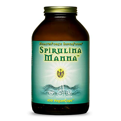 HealthForce SuperFoods Spirulina Manna - VeganCaps 450