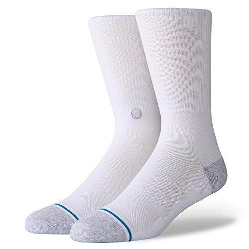 Stance Crew Icon ST 200 Socks (Medium, White)