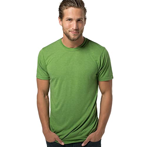 Cariloha Men's Comfort Crew Tee - Organic Bamboo T-Shirt - Cooling, Soft, Stylish, Durable and Eco-Friendly - Large - Palm Green