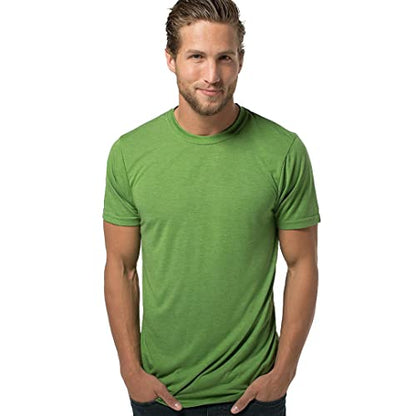 Cariloha Men's Comfort Crew Tee - Organic Bamboo T-Shirt - Cooling, Soft, Stylish, Durable and Eco-Friendly - Large - Palm Green