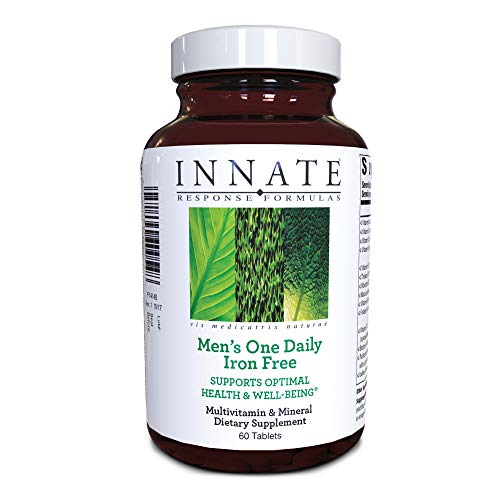 INNATE Response Formulas, Men's One Daily Iron Free, 60 Count (60 Servings)
