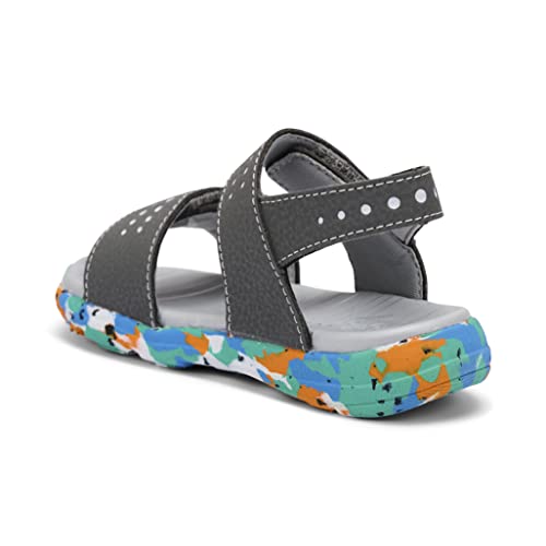 See Kai Run - Billie FlexiRun‚Ñ¢ Sport Sandal for Toddlers, Gray, 7