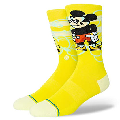 Stance Mickey Dillon Froelich Crew Socks (Medium, Lime)