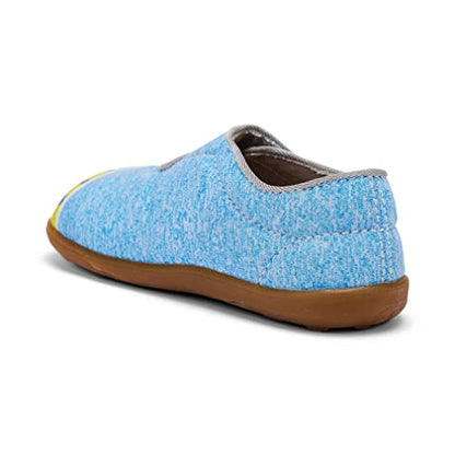 See Kai Run - Cruz II Slipper for Little Kids, Blue Jersey Dino, 13