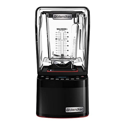 Blendtec Stealth X 885, Brushless, Commercial Blender, Sound Enclosure, WildSide+ Jar, Soft Lid, Black