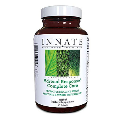 INNATE Response Formulas, Adrenal Response Complete Care, Herbal Supplement, Vegetarian, Non-GMO, 90 tablets (45 servings)