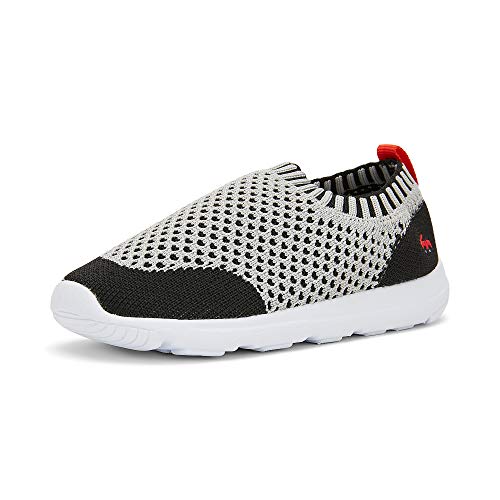 See Kai Run, Ryder Knit FlexiRun Active Sneakers for Kids, Gray, 8 M Toddler