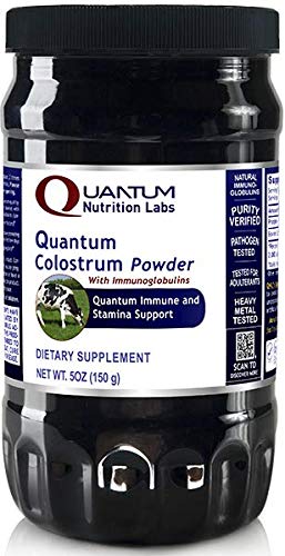 Quantum Colostrum Powder, Quantum Immune and Stamina Support. Dietary Supplement 5 oz (150 g)