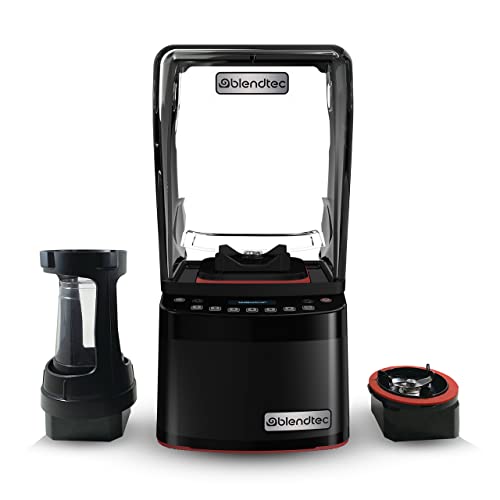 Blendtec Stealth Nitro X, Brushless, Commercial Blender, Sound Enclosure, Jarless Blending - Black