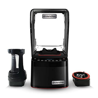 Blendtec Stealth Nitro X, Brushless, Commercial Blender, Sound Enclosure, Jarless Blending - Black