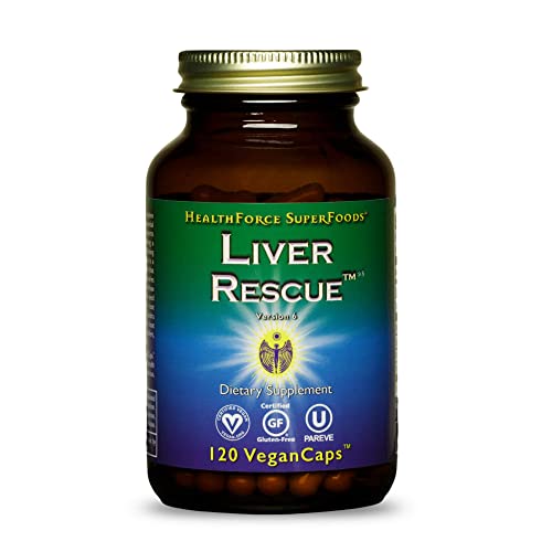HealthForce SuperFoods Liver Rescue - 120 VeganCaps