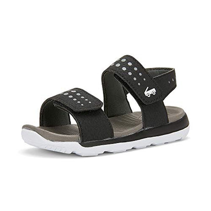 See Kai Run, Billie FlexiRun Water-Friendly Sandals for Kids, Black, 4 M US Toddler