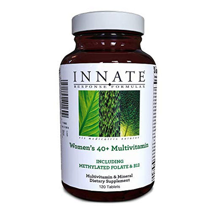 INNATE Response Formulas, Women‚Äôs 40+ Multivitamin, Daily Vitamin, Non-GMO, 120 Tablets (60 Servings)
