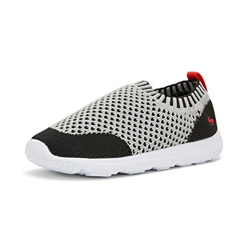 See Kai Run, Ryder Knit FlexiRun Active Sneakers for Kids, Gray, 9 M Toddler