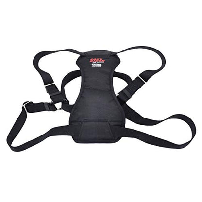 Coastal - Easy Rider - Adjustable Dog Car Harness, Black, LRG (26"-38")