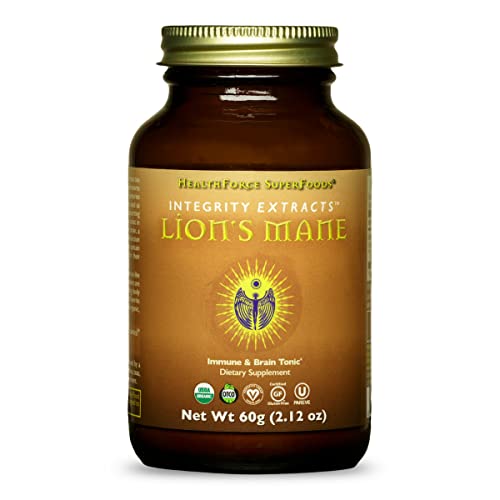 HealthForce SuperFoods Integrity Extracts Lion's Mane - 60 g Powder