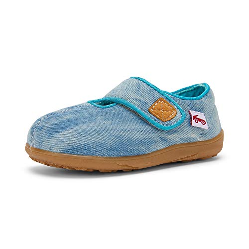 See Kai Run, Cruz II Slippers for Little Kids, Blue Denim, Toddler 5