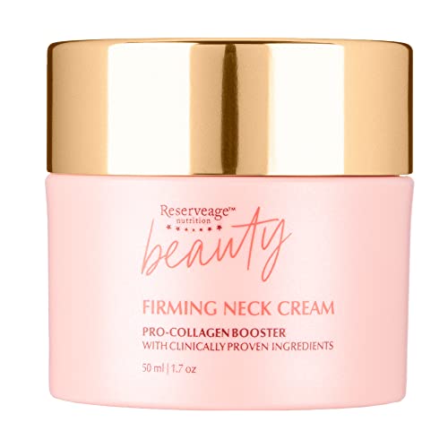 Reserveage Beauty, Firming Neck Cream with Pro-Collagen Booster, Tights, Smooths and Moisturizes with Measurable Results, 1.7 oz
