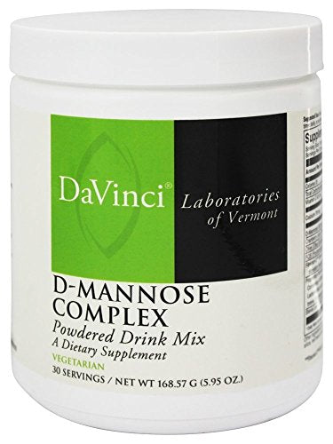 DaVinci Labs D-Mannose Complex - Powdered Drink Mix - Supports Immune System, Urinary Tract Health, & Detox* - With Calcium, Cranberry Juice Powder, and More - Vegetarian - Gluten-Free - 30 Servings