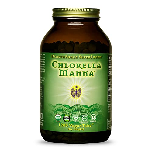 HealthForce SuperFoods Chlorella Manna - VeganTabs 1200