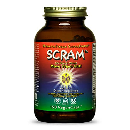 HealthForce SuperFoods SCRAM 150 VeganCaps - Pack of 2