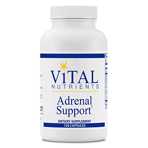 Vital Nutrients - Adrenal Support - Suitable for Men and Women - Supports Adrenal Gland Function, Supports Mild Stress and Anxiety, and Supports a Healthy Immune System - 120 Capsules