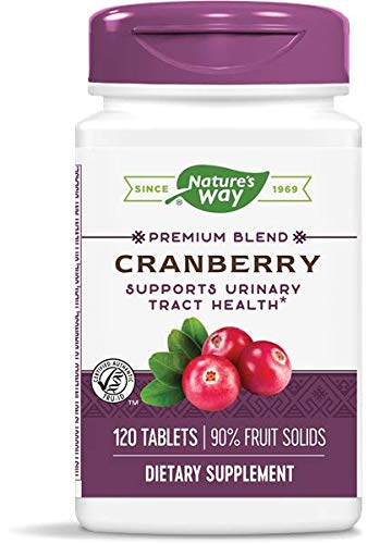 Nature's Way Premium Potency Standardized Cranberry 90% Fruit Solids, 120 Count
