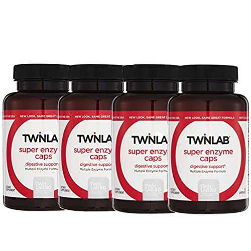 TWL Super Enzyme Caps 50 (Pack of 4)
