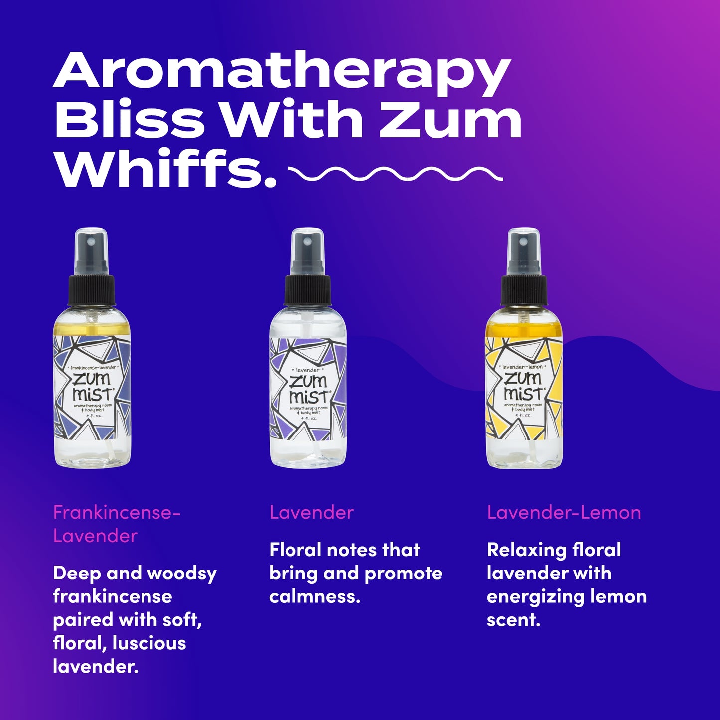 Indigo Wild Lavender Zum Mist Blends 3-Pack