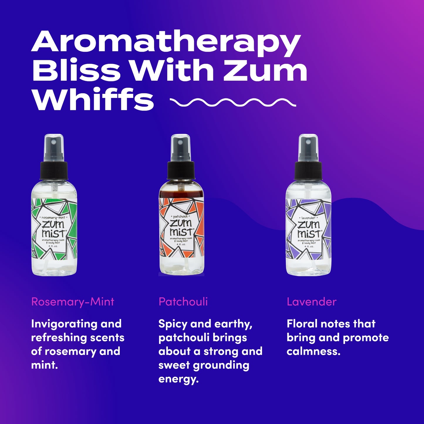 Indigo Wild Herbal Zum Mist Blends 3-Pack