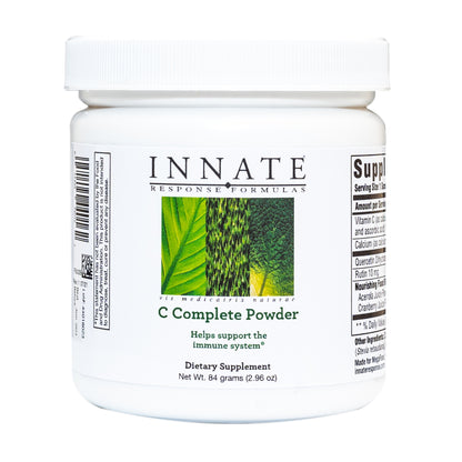 INNATE Response Formulas, C Complete Powder, Antioxidant Vitamin C Supplement, Vegetarian, 2.9 oz (30 servings)