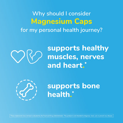 Twinlab Magnesium Caps - High Absorption Magnesium Supplement to Support Leg Cramps Relief - Magnesium Capsules for Stress Relief, 420 mg, 200 Count, 2 Pack