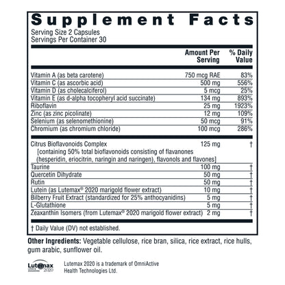 Twinlab OcuGuard Plus, 60 Capsules