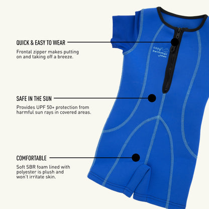 FINIS Cozy Swimmer Blue Medium