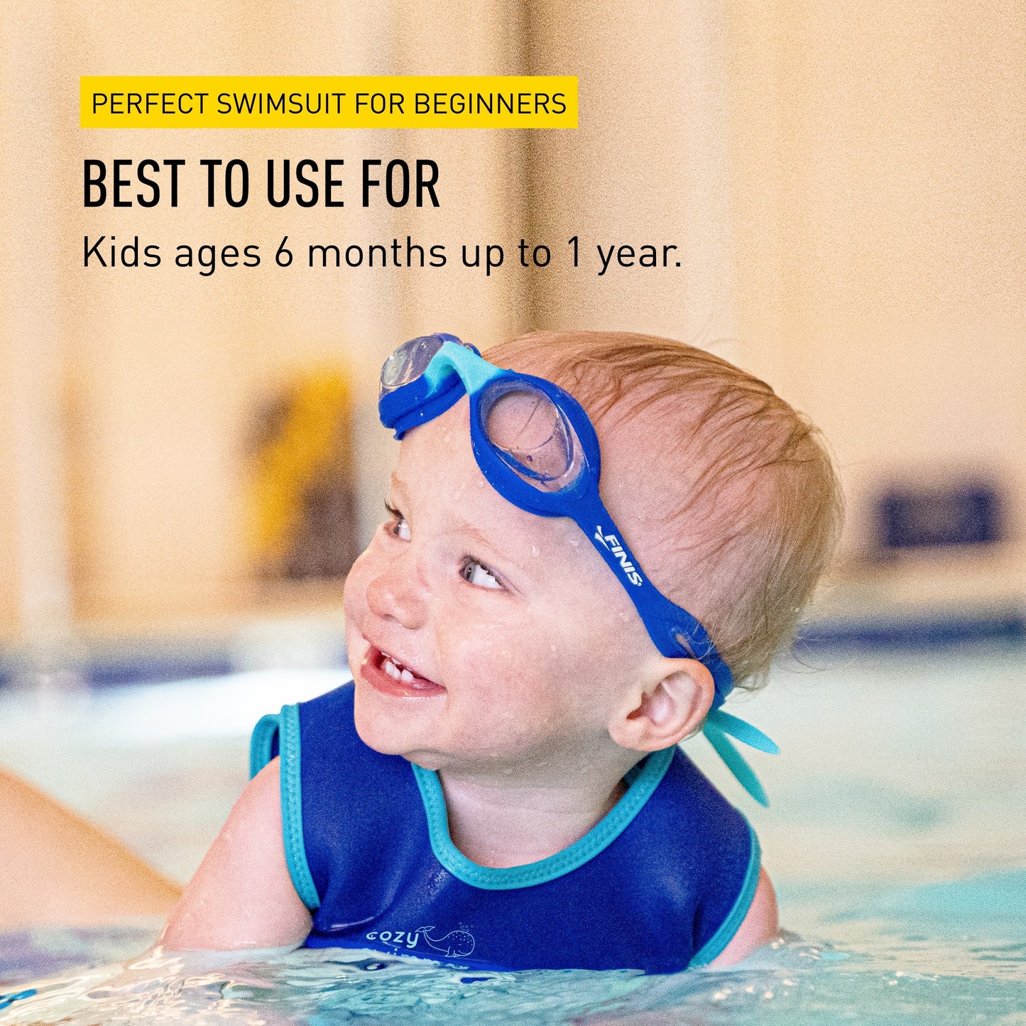 FINIS Cozy Swimmer Blue Medium