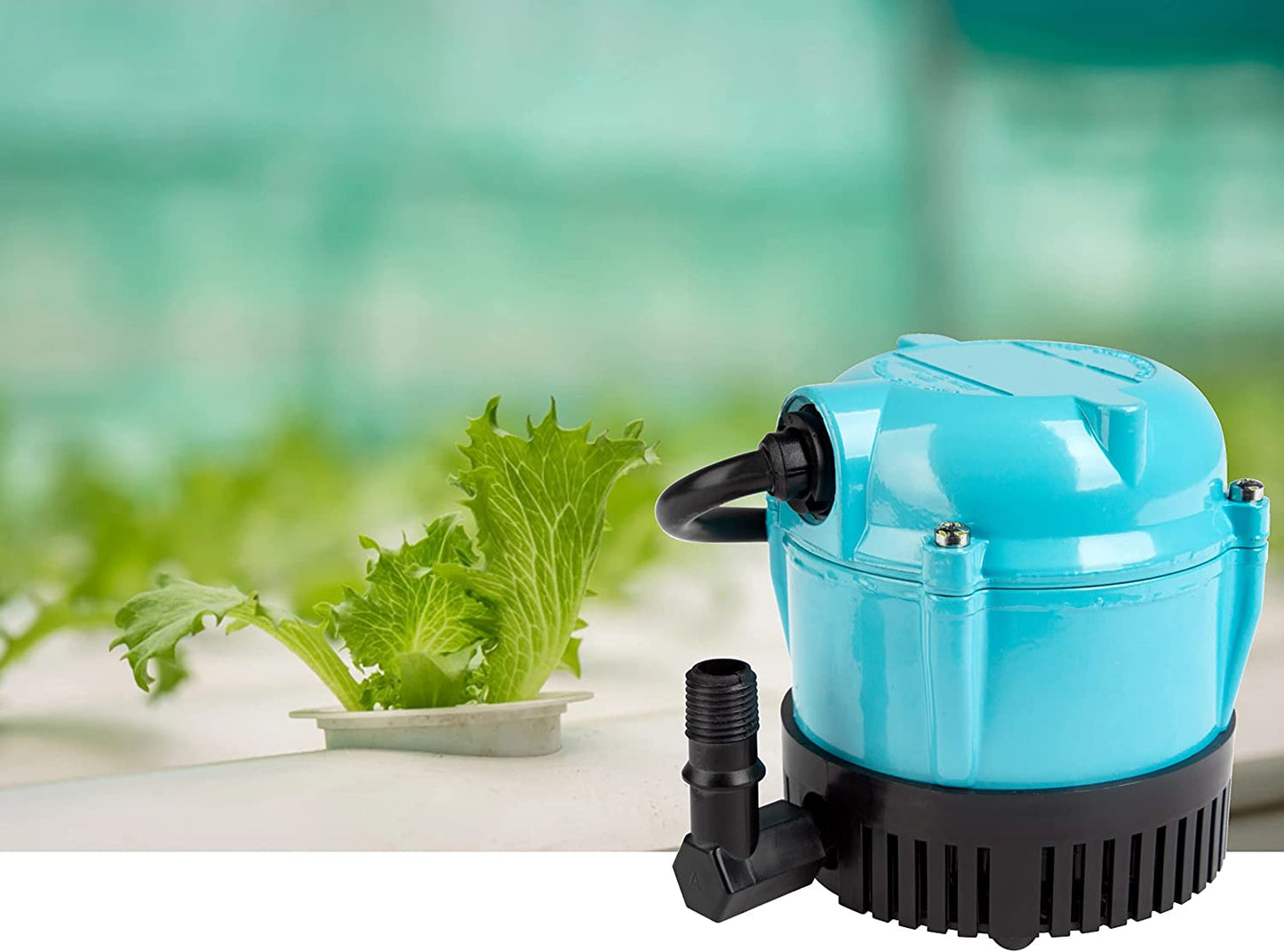 Little Giant 1-AT 115-Volt, 1/200 HP, 170 GPH Small Submersible Permanently Oiled Pump for Fountains, Water Displays and Air Conditioners, 10-Foot Cord, Blue, 500286