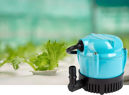 Little Giant 1-AT 115-Volt, 1/200 HP, 170 GPH Small Submersible Permanently Oiled Pump for Fountains, Water Displays and Air Conditioners, 10-Foot Cord, Blue, 500286