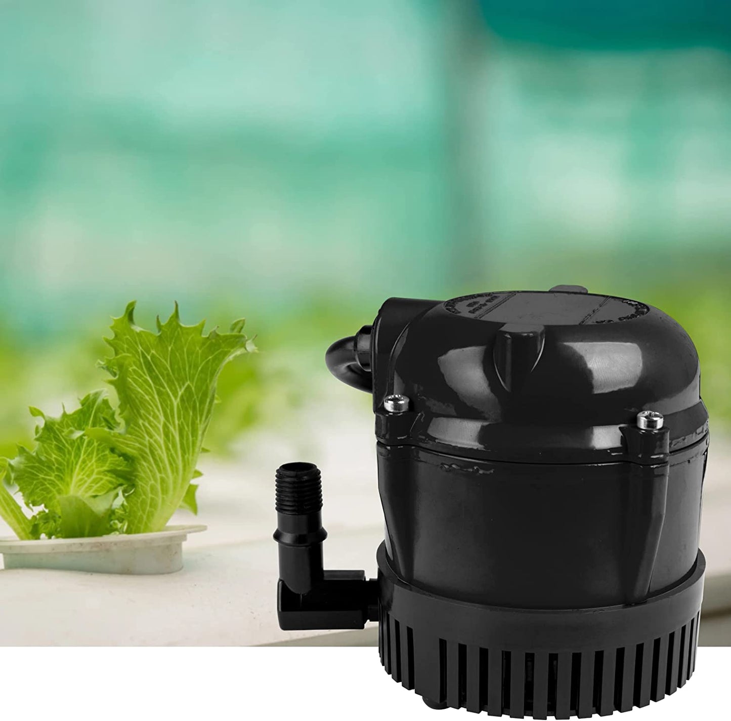 Little Giant #1 205 GPH Direct Drive Small Submersible Pump with 6-foot cord, Black, 501004