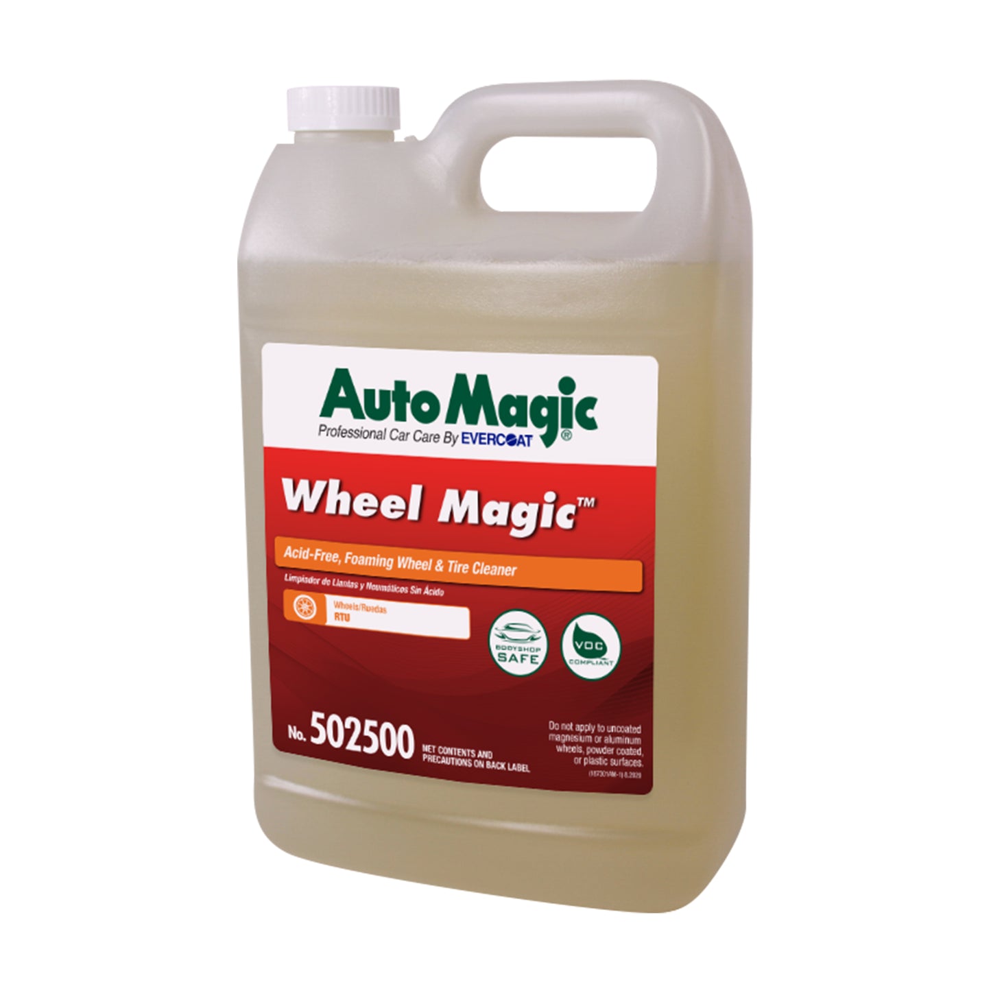 Auto Magic Wheel Magic - Wheel & Tire Cleaner for Removing Brake Dust & Grime - 128 Fl Oz