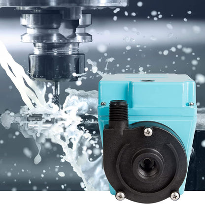 Little Giant 3E-12NRY 230-Volt, 1/15 HP, 600 GPH Oil-Filled Direct Drive In-Line or Submersible Pump with 12-ft. Cord (Plug-less), Blue, 503216