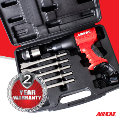 AIRCAT 5100-A .401 Shank Composite Medium Stroke Air Hammer Kit - 3,000 BPM