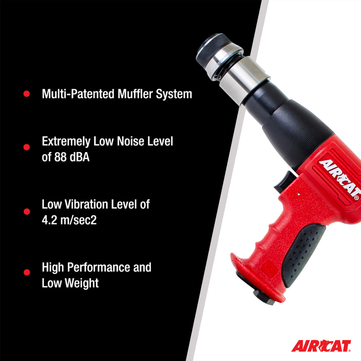 AirCAT 5100-A-T Composite Medium Stroke Air Hammer 3,000 BPM