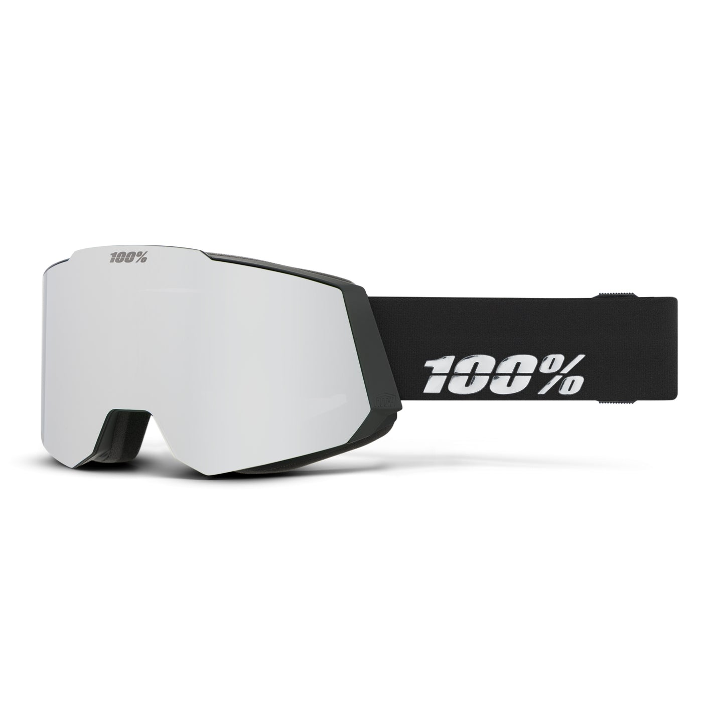 SNOWCRAFT HiPER Goggle Black/Silver - Mirror Silver Lens