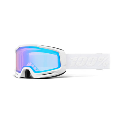 OKAN AF HiPER Goggle White/Turquoise - Mirror Turquoise Lens