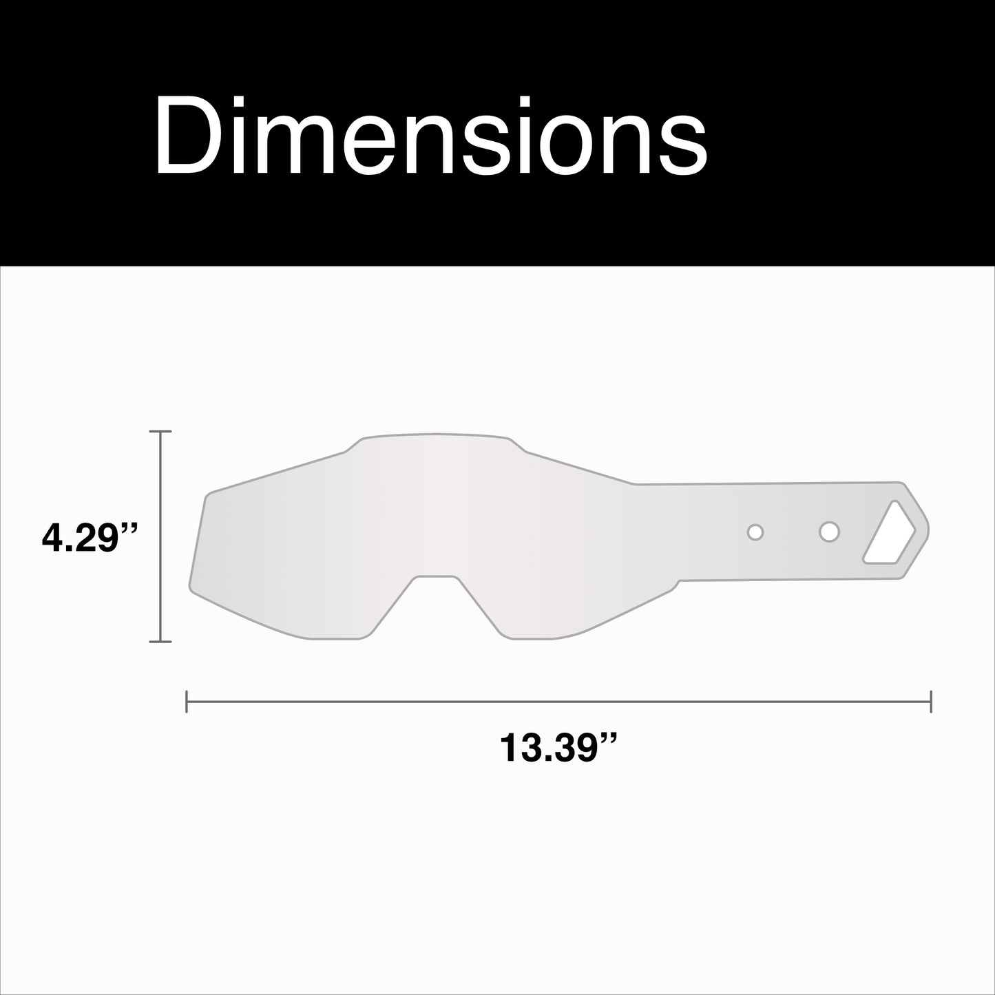 100% Standard Tear Offs 20 Pack - RC2/AC2/ST2 Compatible (2 x 7 Pack)
