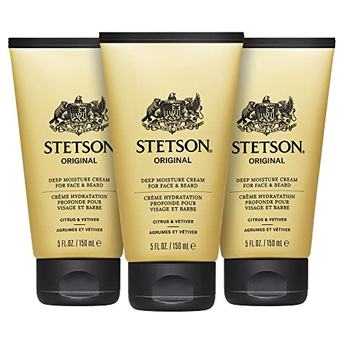 SCENT BEAUTY Stetson Original Deep Moisture For Face & Beard 3 Pack